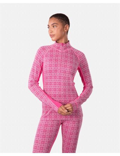 Rose Light Baselayer Half Zip