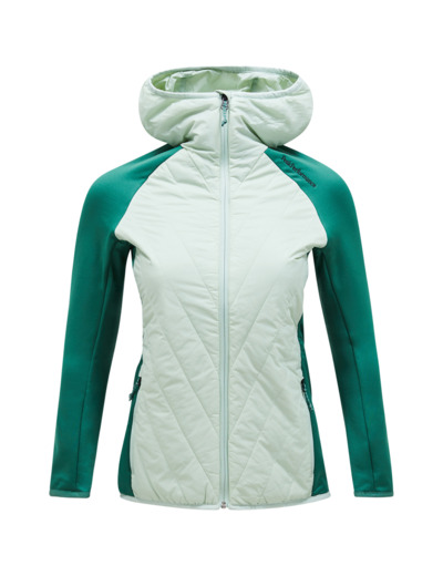 Peak Performance - W Insulated hybrid hood jacket