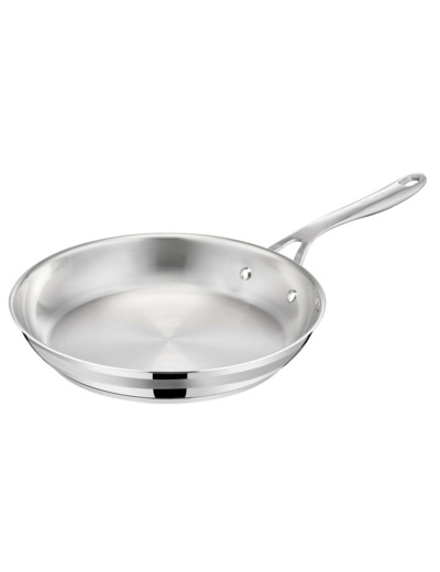 Jamie Oliver Cook' Smart Stainless Steel Frypan 28 cm, uncoated