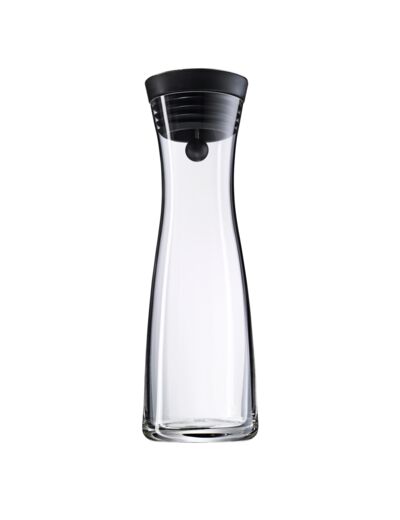 Basic water decanter 1,0 l., stainless steel top