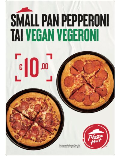 Small Pan Pepperoni/Vegeroni