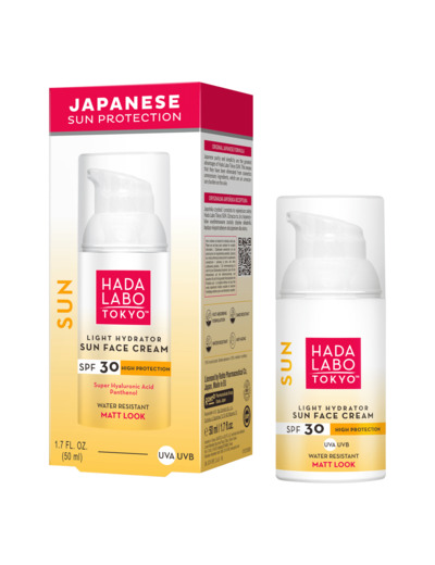 HADA LABO Light Hydrator Sun Face Cream SPF 30 50ml