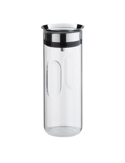 Motion water decanter 0,8 l., stainless steel top