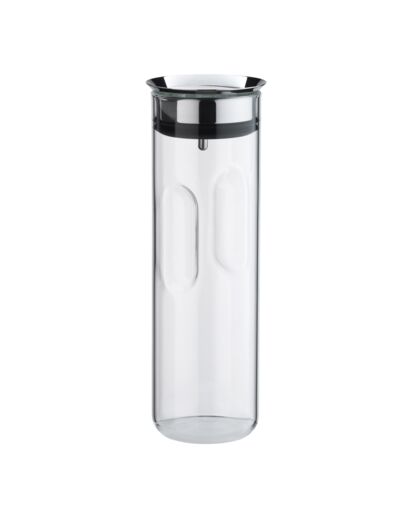 Motion water decanter 1,25 l., stainless steel top