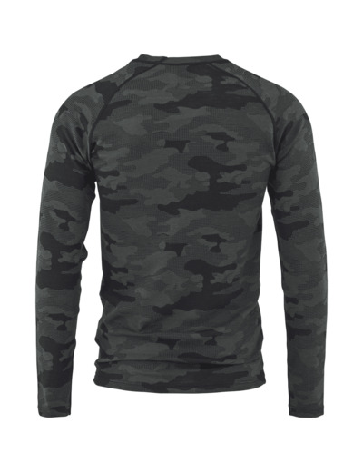 Camo Merino Wool Crew