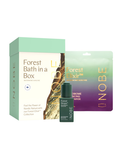 NOBE Forest Bath in a Box - Set 3: Forest Drops® + Sheet Mask