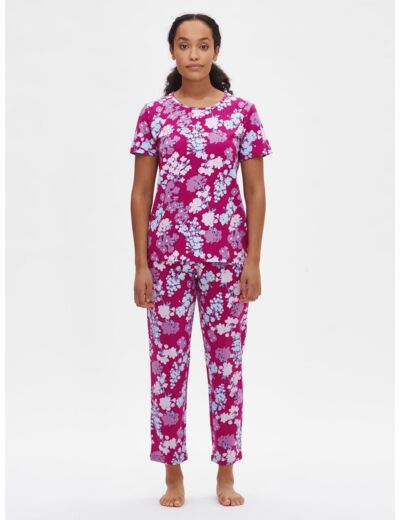 VERBENA pyjama -  fuksia