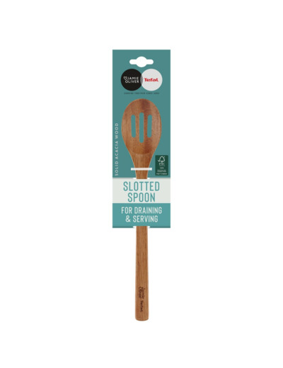 Jamie Oliver Slotted spoon Acacia