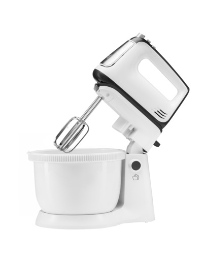 Delightful hand mixer 400 W white with stand