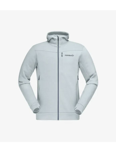 Norrøna - Falketind warmwool2 stretch Zip Hood (M)