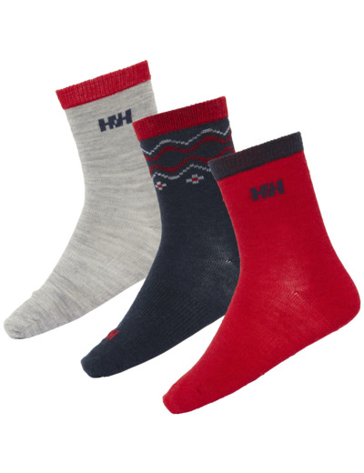 K WOOL SOCK 3PK