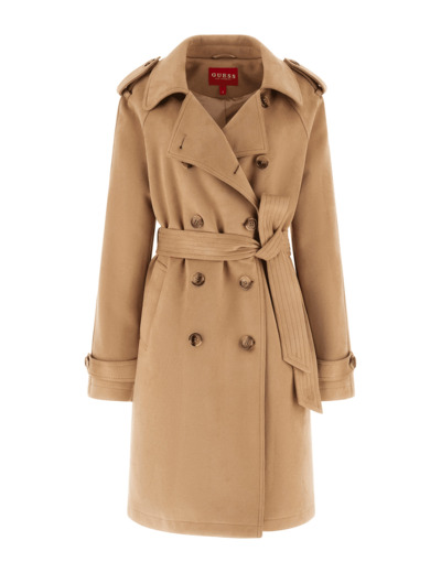 Leah suede trench