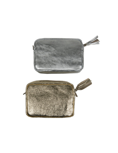 Friitala Siver or Gold Leatherbag