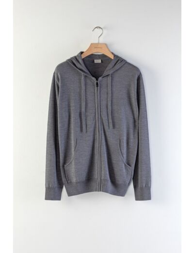 BMuir, Eric-villasilkkihuppari, S-XXL, antrasite grey melange