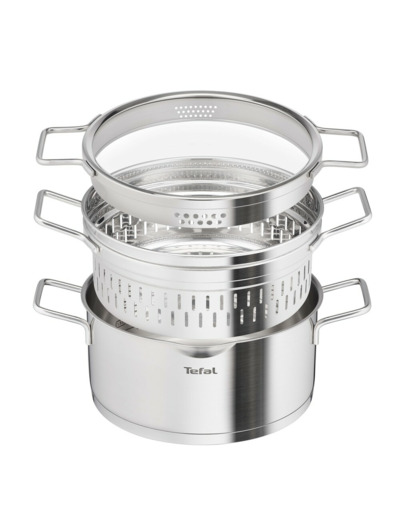 Nordica Steam pot 24 cm/4,8 l. w. steam basket + lid