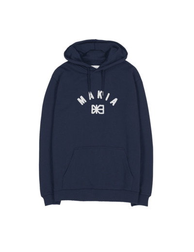 Makia Brand Hooded Sweatshirt Blue