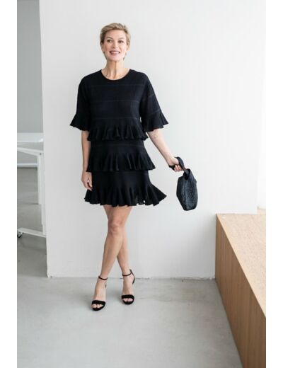 PAOLA DRESS BLACK (XS/S)