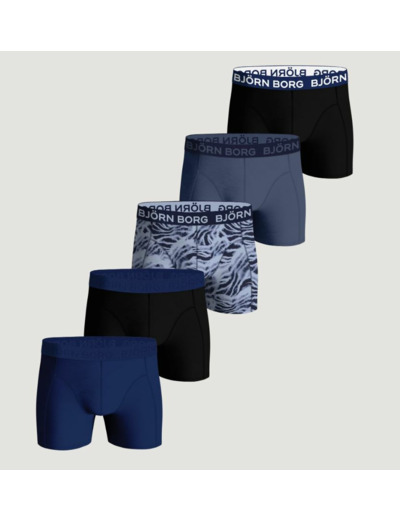 COTTON STRETCH BOXER 5p