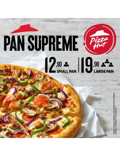 Supreme Small Pan 12,90€ and Large Pan 19,90€