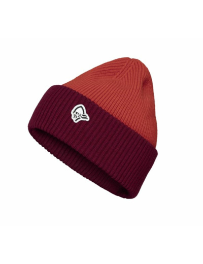 /29 heavy merinoUll contrast Beanie