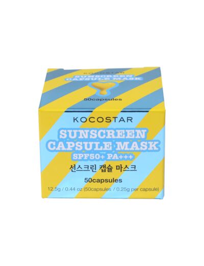 Sunscreen Capsule Mask SPF 50
