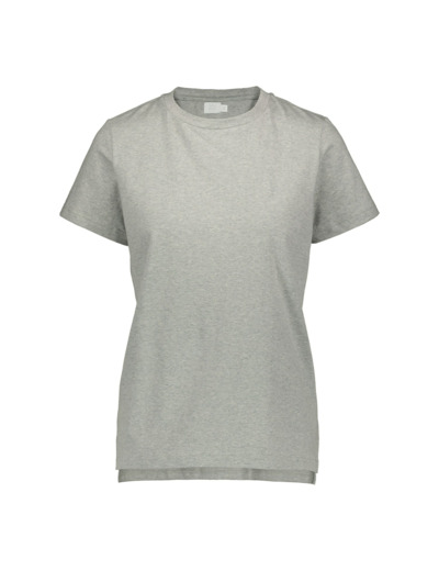 T-SHIRT GREY MELANGE COTTON