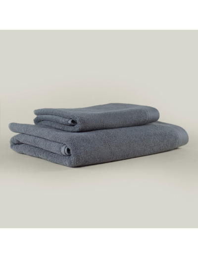 BALMUIR, Como organic towel, 70x140cm, stone grey