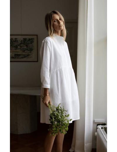 SHIRT DRESS IVORY