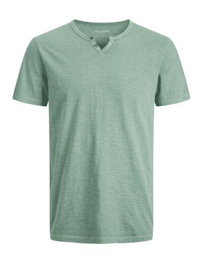 Ben split neck tee