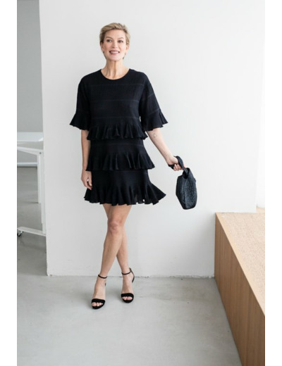 PAOLA DRESS BLACK (M/L)