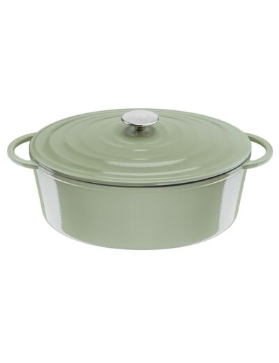 Tefal Lov Oval stewpot 34 cm / 7,2 L Green