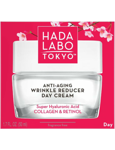 HADA LABO Anti-Aging Wrinkle Reducer Day Cream 50ml