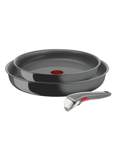 Tefal Ingenio Renew 3 pcs set Frypan 24 / 28 Grey