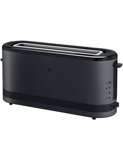 KitchenMinis toaster long slot, black