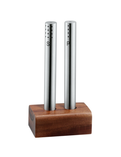 Salt & pepper 2 pcs. set (sticks), height 15 cm