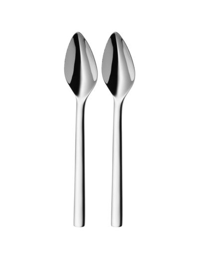 Nuova grapefruit spoon 2 pcs w. serrated edge, 16 cm