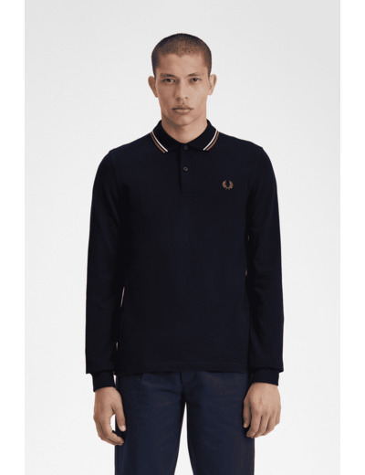 Fred Perry Twin Tipped Long Sleeve Pikeepaita