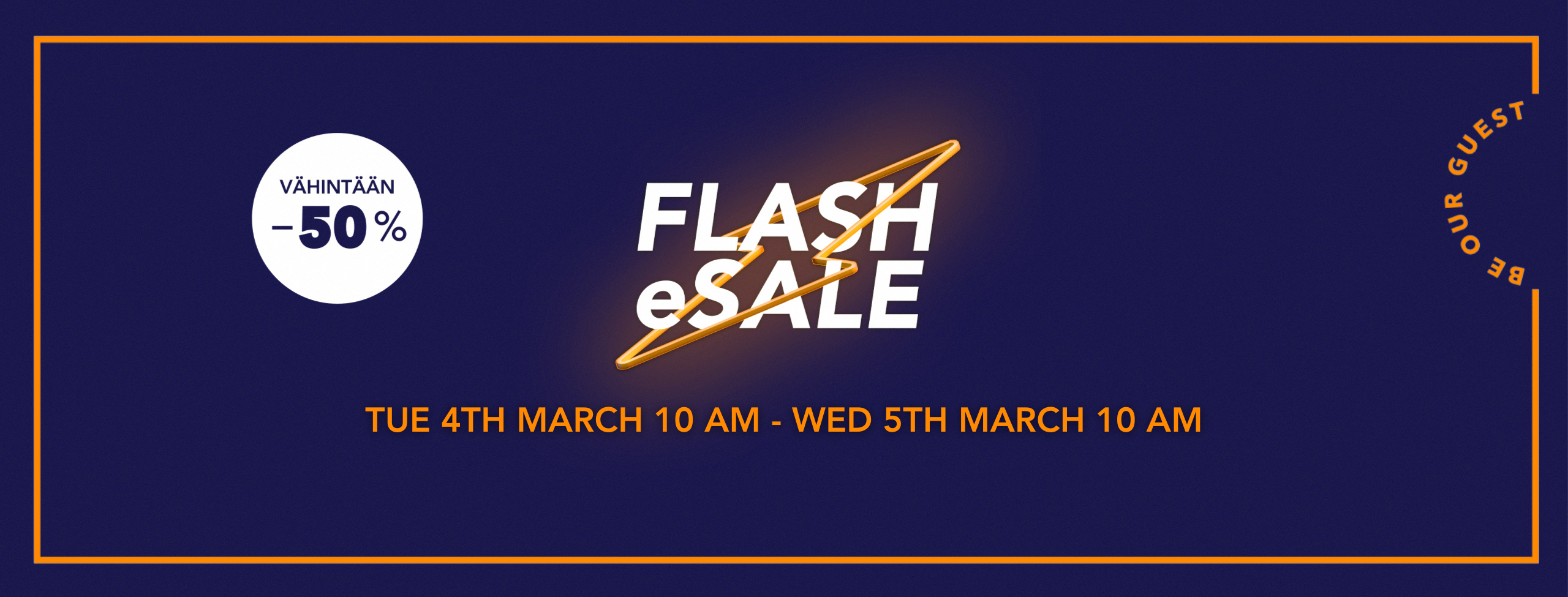 Flash Sale -50%